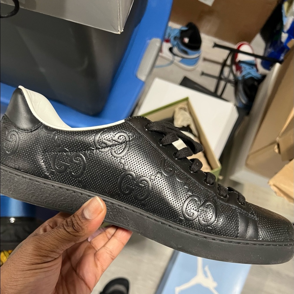 Gucci Blk shoes size 11